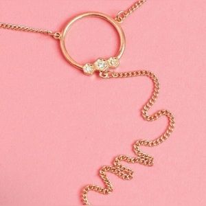 LUV AJ Rose Gold Necklace